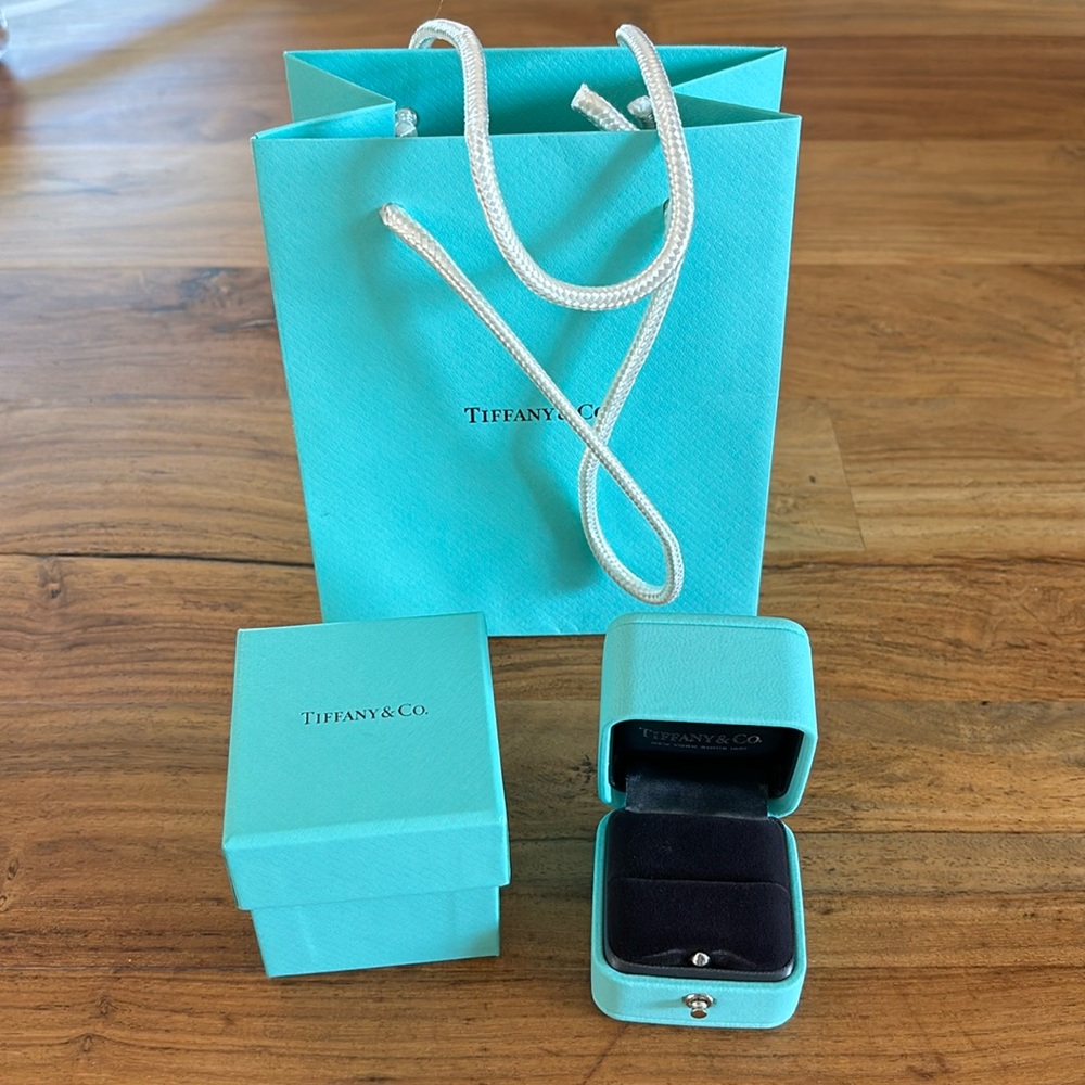 Tiffany & Co. Ring Box and bag